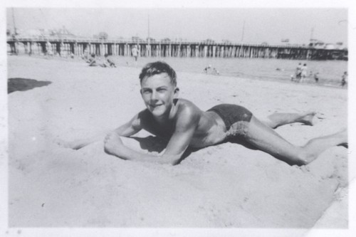 Harry Murray at Cowell Beach