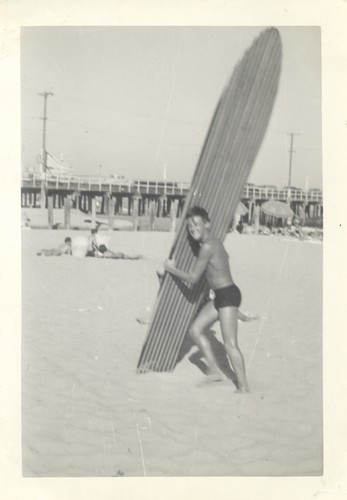 Harry Murray at Cowell Beach