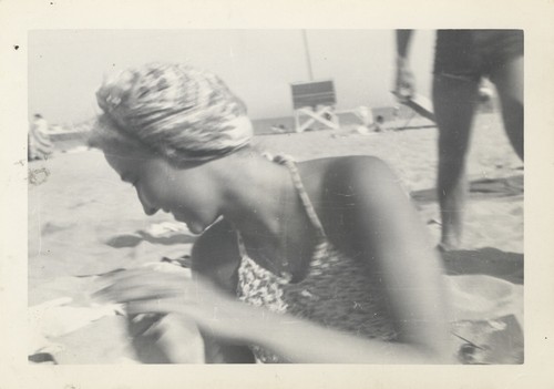 Virginia Horner at Cowell Beach