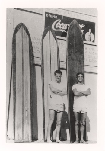 Gob and Bud at Cowell Beach