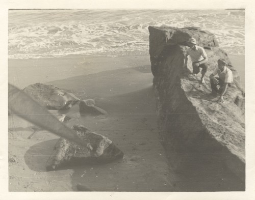 Jack Moore, Dave "Count" Littlefield at Pleasure Point