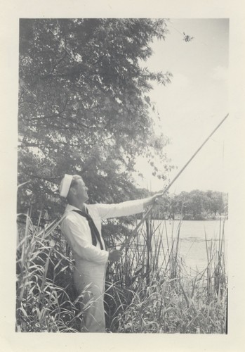 Lloyd Holmes fishing in Florida