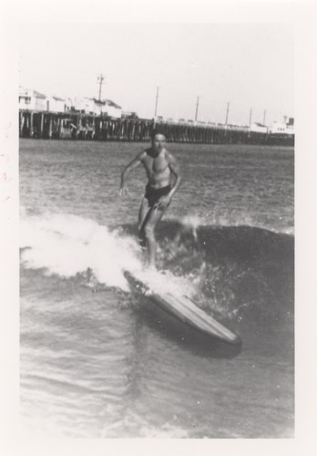 Eugene "Jeep" Allen at Cowell Beach