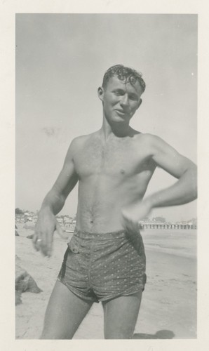 Bill Grace at Cowell Beach