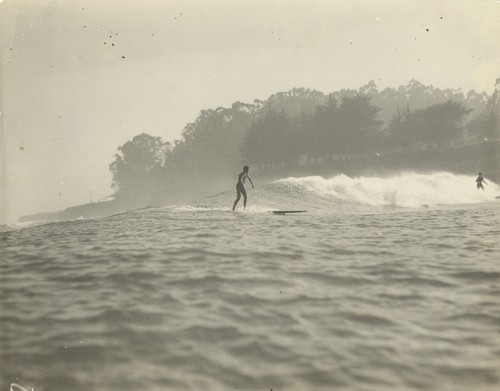 Blake Turner, Dave Steward at Cowell Beach