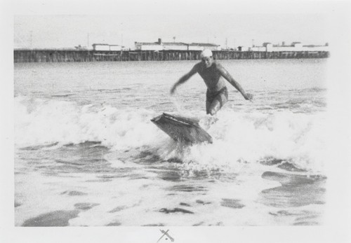 Don McNear at Cowell Beach