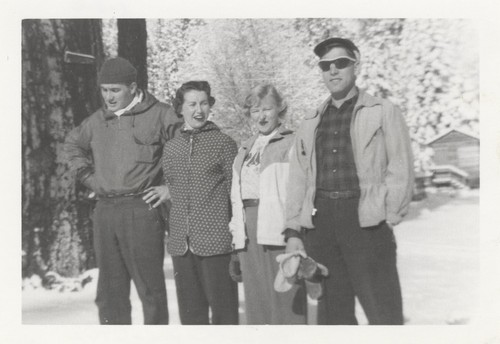 John Larrecq, Diane Miller, Joan Morton, Terrence Hickey at Tahoe Village