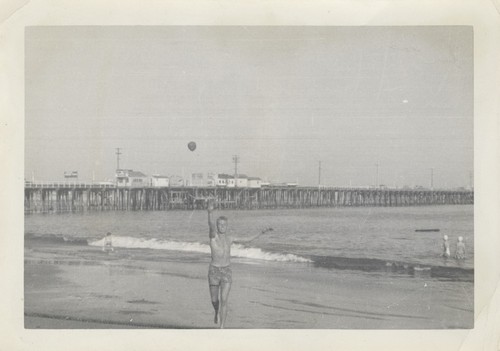 Rich Thompson at Cowell Beach