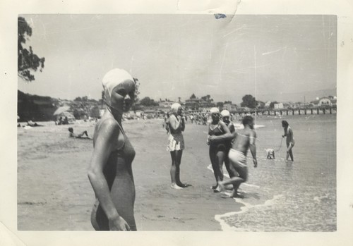 Phyllis Cole at Cowell Beach