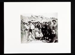 Native Americans, Soldiers, and other men in Southwest (Photo Print--Edna Burbank Hayes Wonder Book)