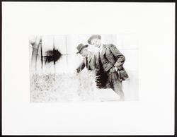 Luther Burbank and Herman Swanson in Greenhouse (Photo Print--Edna Burbank Hayes Wonder Book)