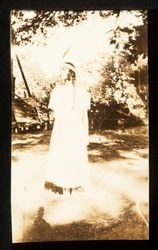 Photo of Elizabeth Burbank in Indian Costume
