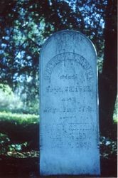 Calvin Keithly grave marker in the Santa Rosa Rural Cemetery, Santa Rosa, California, 1964