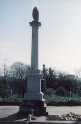 Davis, Chamberlain, and Crane graves in the Santa Rosa Rural Cemetery, Santa Rosa, California, 1964