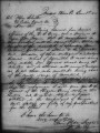 Letter from W.M. Ryer, M.D. to Adam Johnston, 1851