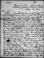Letter from Adam Johnston to General Hitchcock, 1851