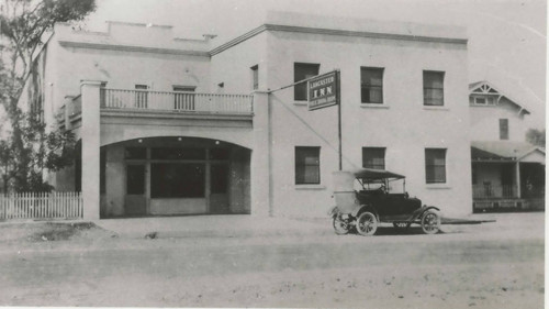 Lancaster Inn, Lancaster, California, circa 1920