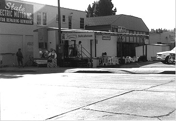 Zoccoli's Deli in a temporary trailer