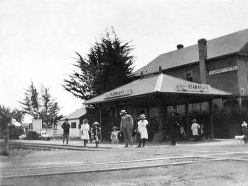 Southern Pacific Railroad station at Seabright