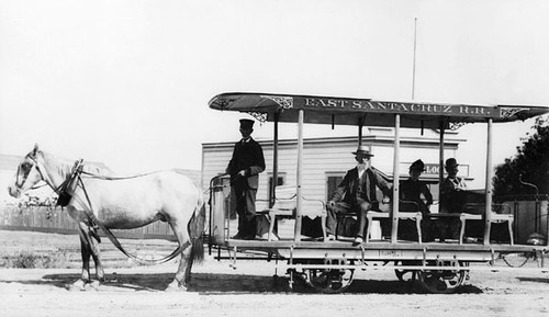 Horsecar of the East Santa Cruz Railroad