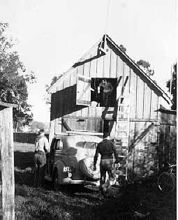 Steward barn on Bay Street