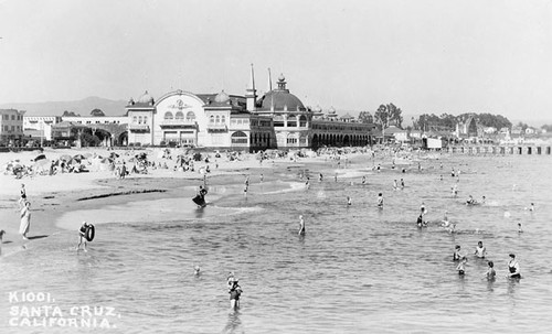 The Santa Cruz City Beach and Boardwalk