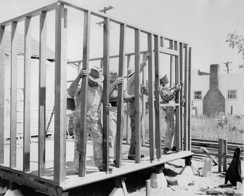 Construction of an additional room at the Twin Lakes Library