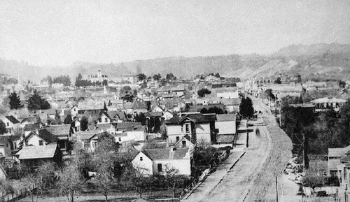 View of Santa Cruz, looking north