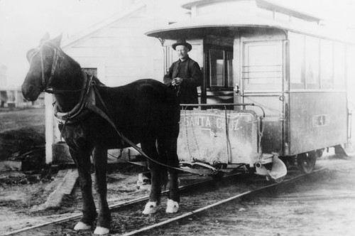 Horsecar No. 4 of the East Santa Cruz Railroad