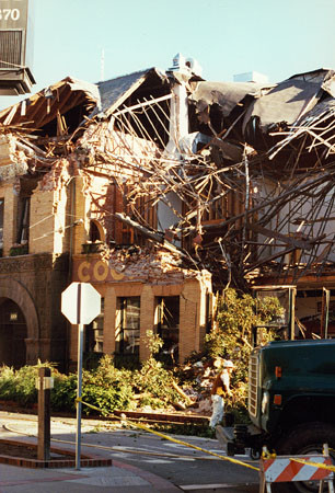 Demolition of the Cooper House