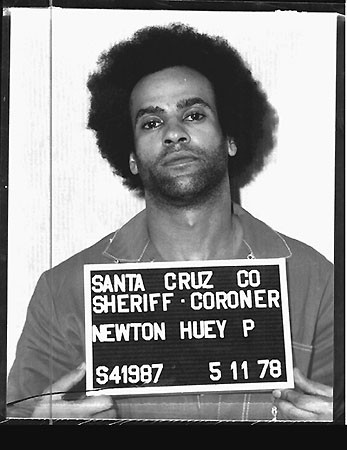 Huey Newton mug shot