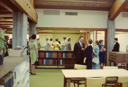 Opening day party at the Branciforte Branch Library