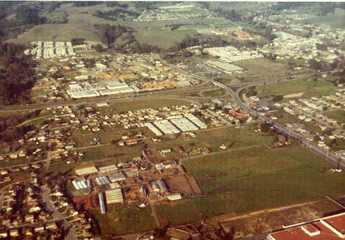 Aerial view of Capitola and Soquel