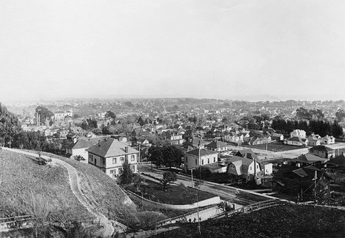 Panoramic view of Santa Cruz, from High Street