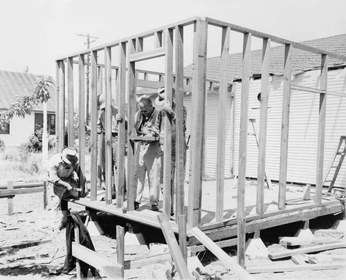 Construction of an addition to the Twin Lakes Library