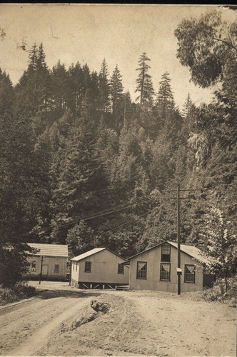 Three buildings at the California Powder Works