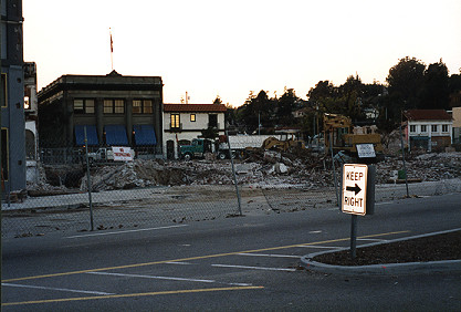 Where the Flatiron Building had been