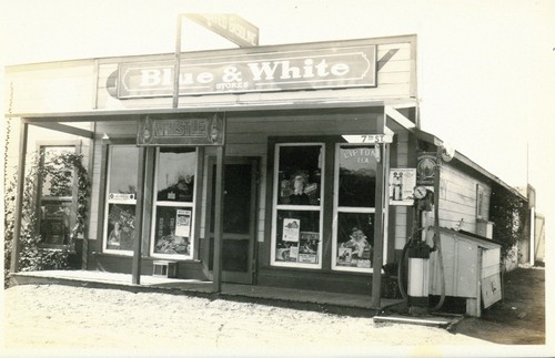 Blue & White Stores and Associated Oil Company Service Station