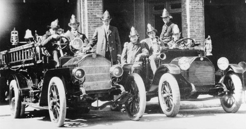 Santa Cruz Fire Department, circa 1915