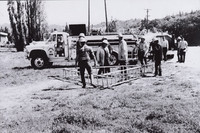 Scotts Valley Fire Crew with Ladders