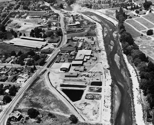 Aerial view of Salz Tannery