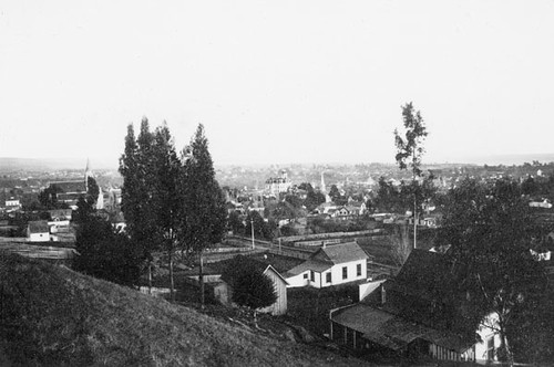 View of Santa Cruz from High Street