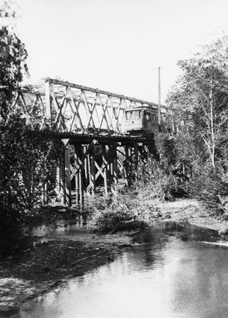 Streetcar No. 16 of the Union Traction Company