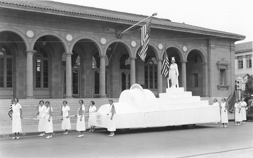 American Legion Auxiliary Post No. 64 Parade Float