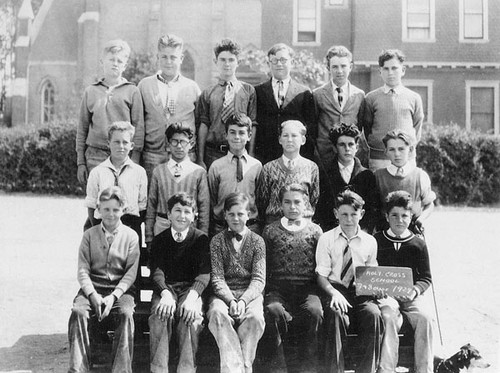 Seventh and eighth grades, Holy Cross School, 1929