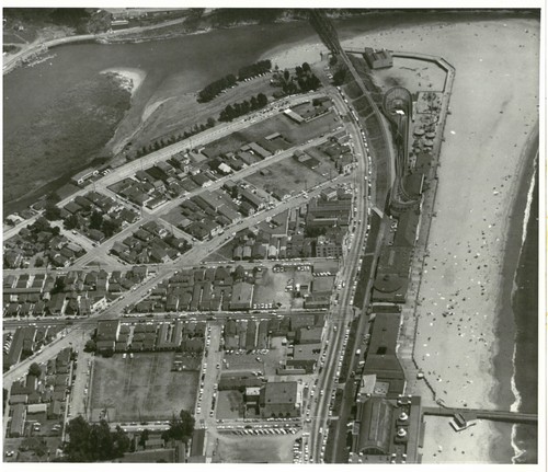 Aerial View of Beach Flats