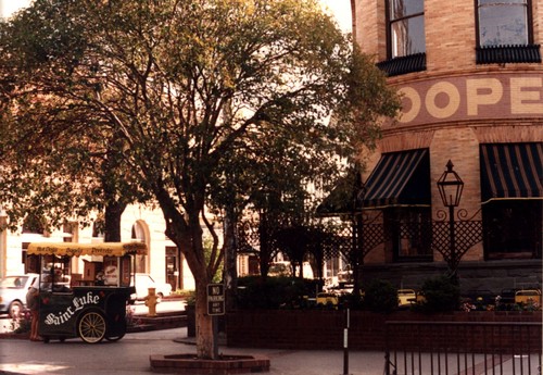 Cooper House with Saint Luke Pretzel Stand