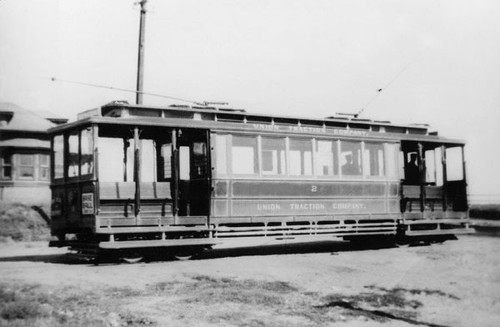 Union Traction Company's streetcar No. 2