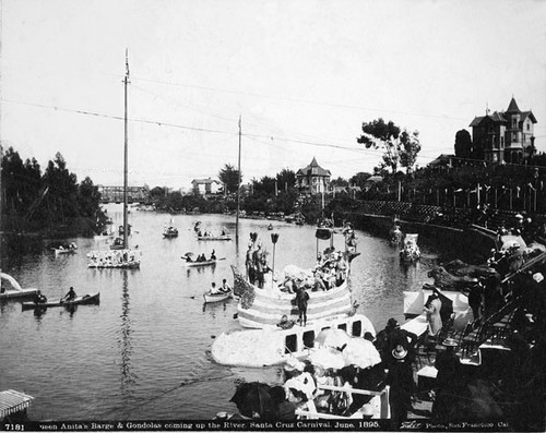 The first Venetian Water Carnival, 1895