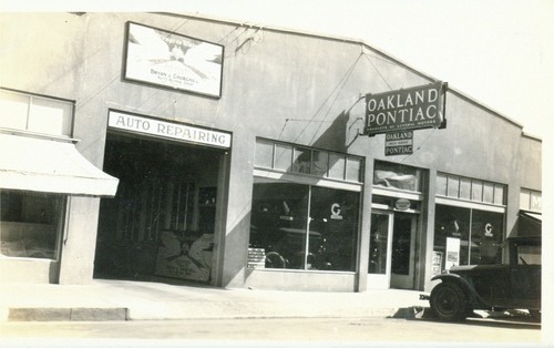 Bryan & Churchill Auto Repair Shop and Oakland Pontiac